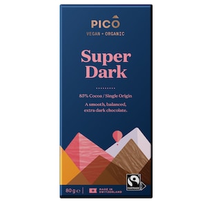 Pico Organic Chocolate Super Dark 80g