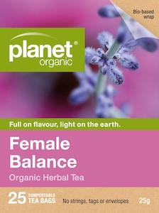 Planet Organic Female Balance 25 Tea Bags