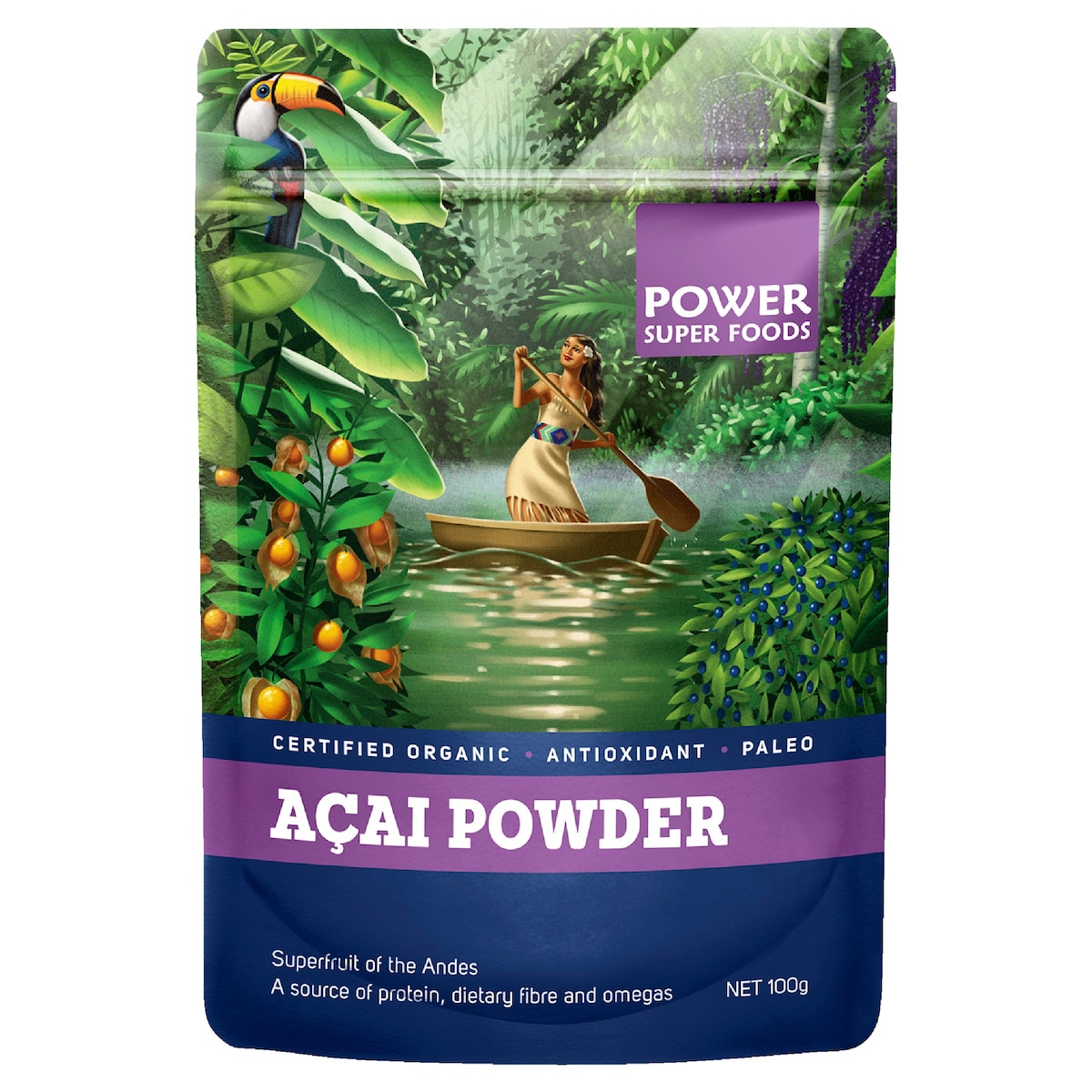 Power Super Foods Acai Powder 50g