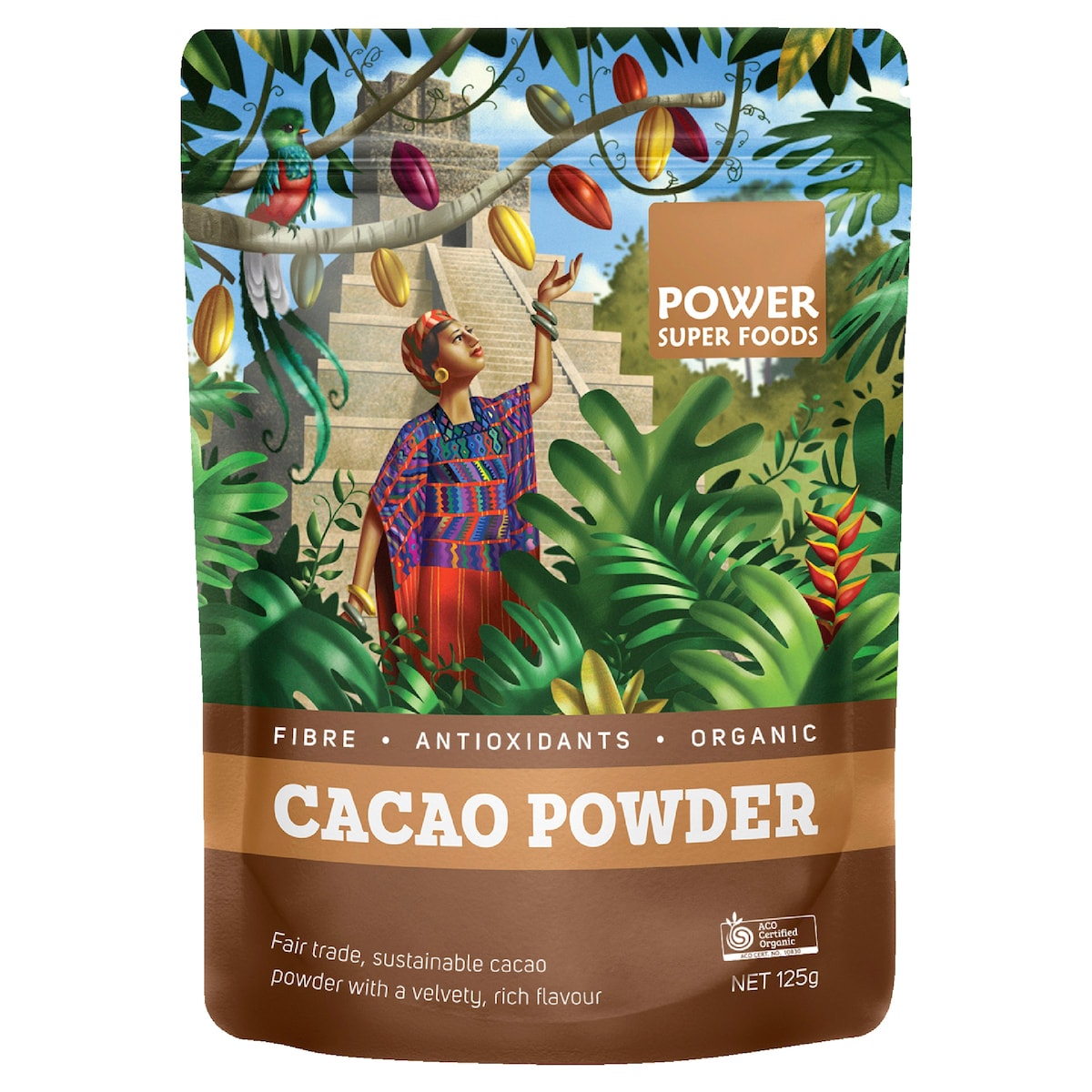 Power Super Foods Cacao Powder Origin 1Kg