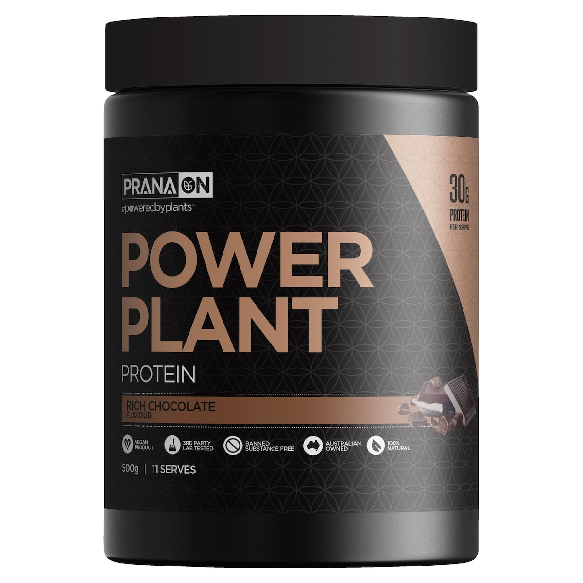 Pranaon Power Plant Protein Rich Chocolate 500g