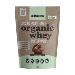 Proganics Organic Whey Protein Chocolate 450g