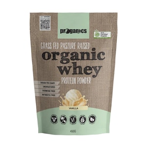 Proganics Organic Whey Protein Vanilla 450g