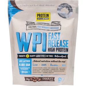Protein Supplies Australia Whey Protein Isolate Chocolate 500g