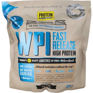 Protein Supplies Australia Whey Protein Isolate Unflavoured 1kg
