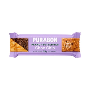 Purabon Peanut Butter Bar Choc Chip 35g