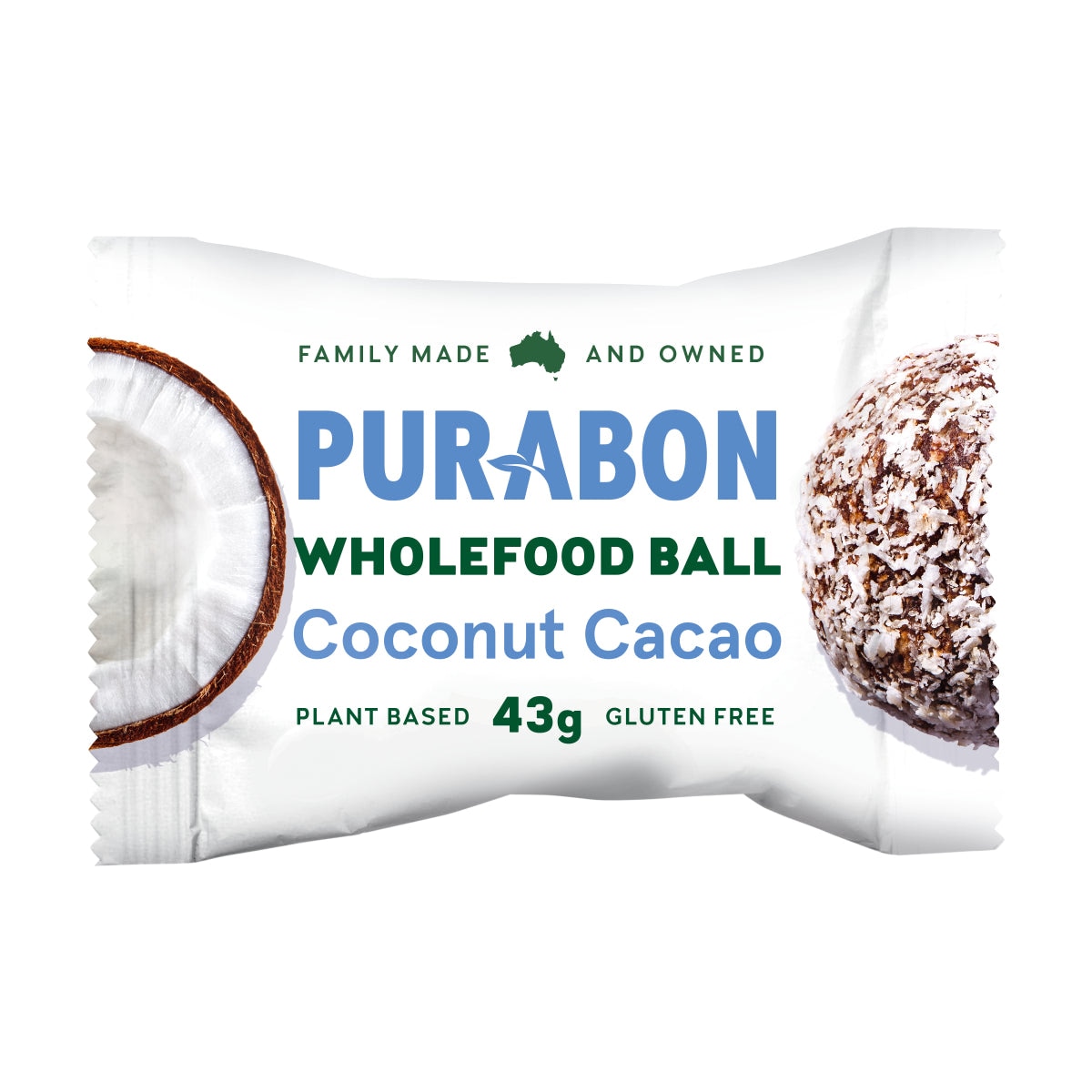 Purabon Probiotic Ball Coconut Cacao 43g