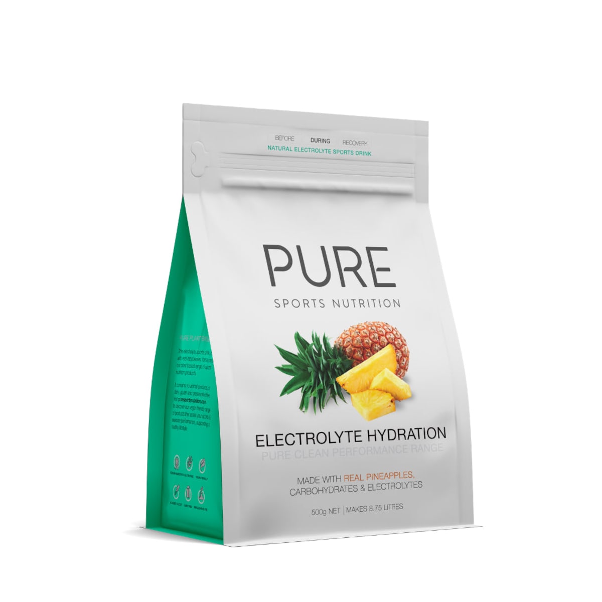 Pure Sports Electrolyte Hydration Pineapple 500g Australia