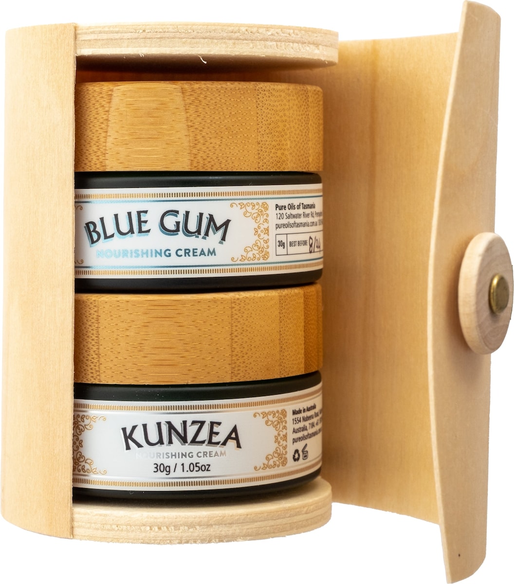 Pure Oils of Tasmania Double Cream Gift Set - Kunzea + Blue Gum Creams
