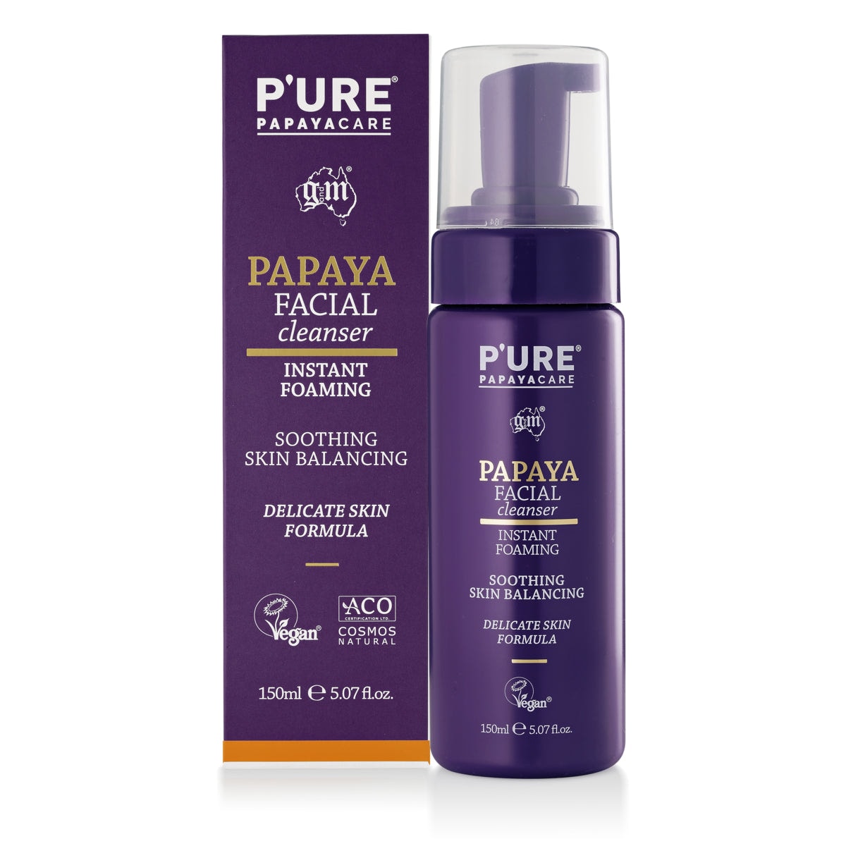 P'ure Papayacare Papaya Facial Cleanser 150ml