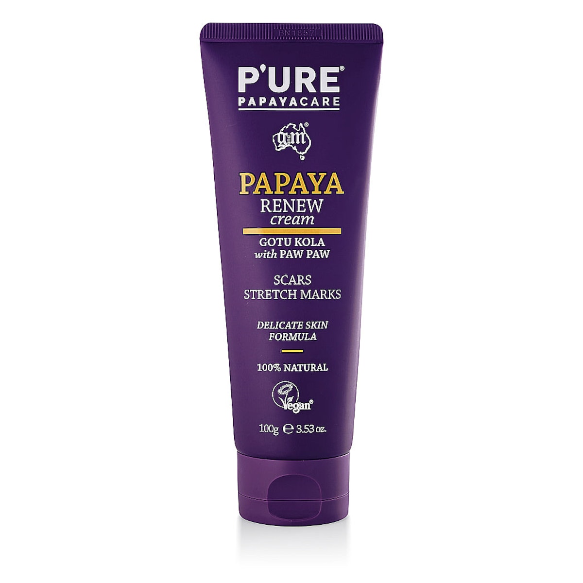 P'ure Papayacare Papaya Renew Cream Scars & Stretch Marks 100g