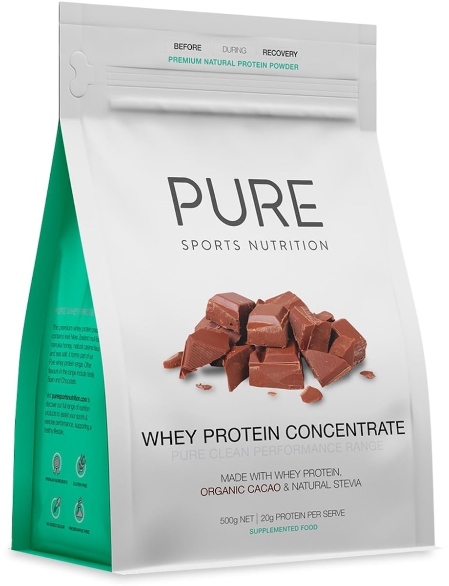 Pure Sports Nutrition Whey Protein Concentrate Chocolate 500g