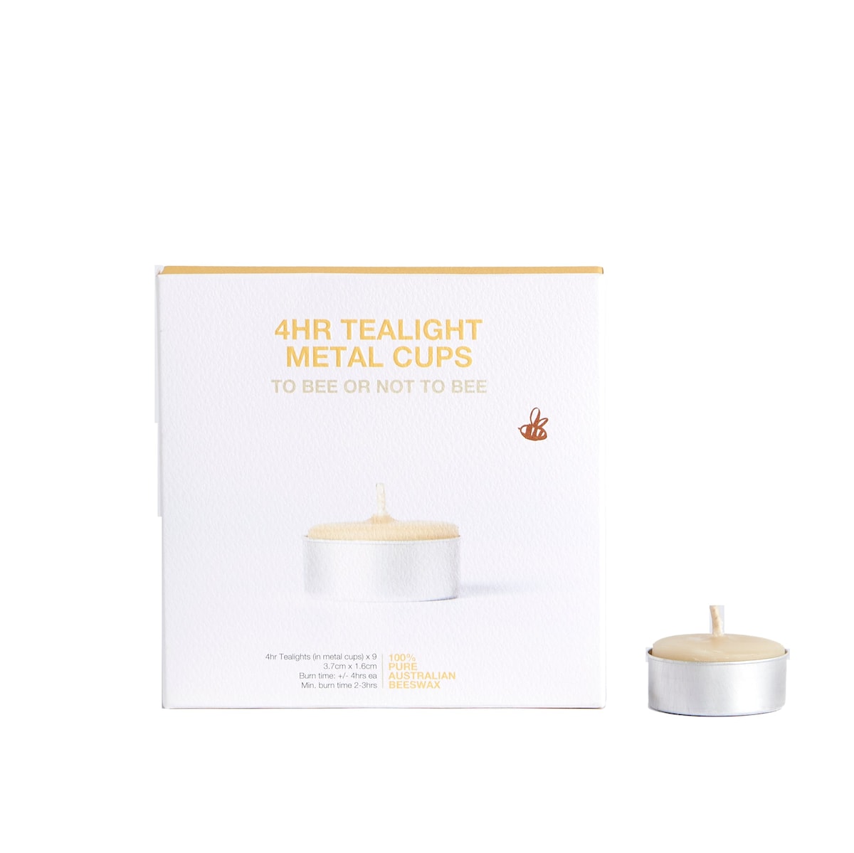 Queen B 4 Hour Tealight Candles 9 Pack