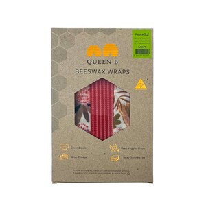 Queen B Kitchen Starter Beeswax Wraps