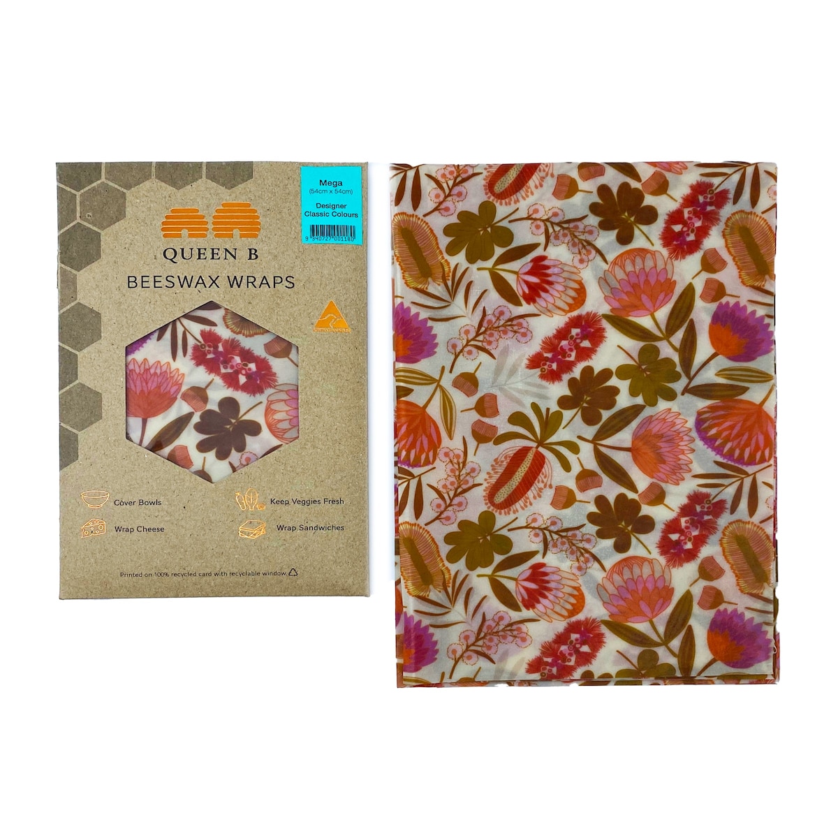 Queen B Beeswax Wraps Mega