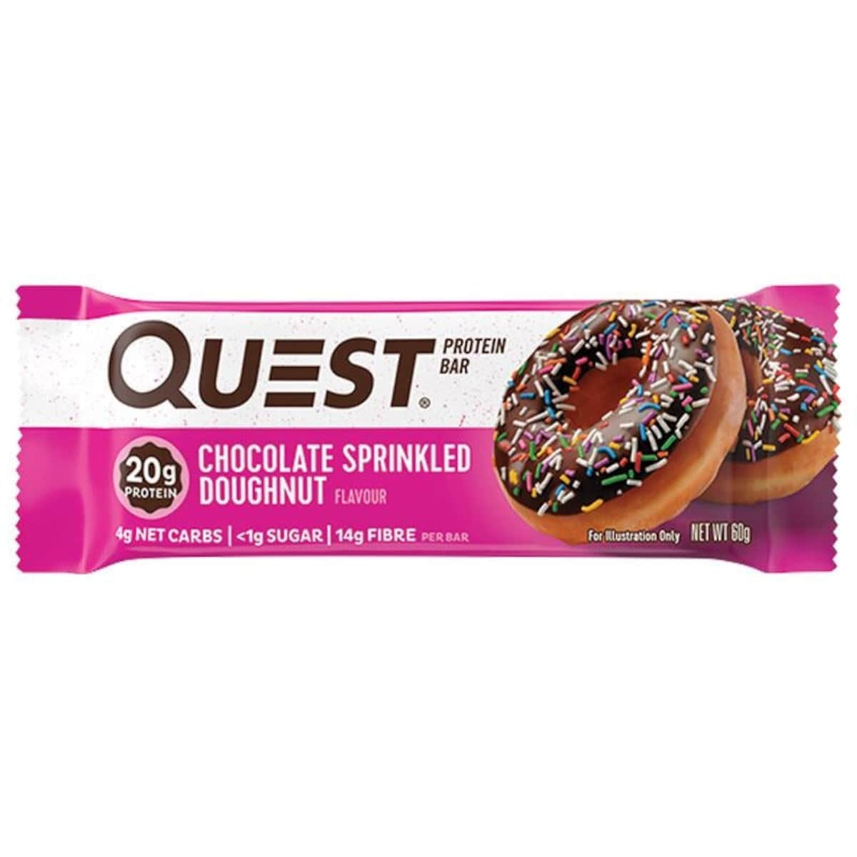 Quest Protein Bar Chocolate Doughnut 60G