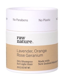 Raw Nature Dry Shampoo For Light Hair 28g