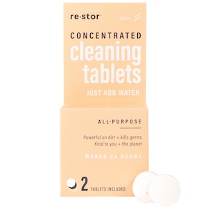 Restor Concentrated Cleaning Tablets All Purpose Citrus 2 Pack