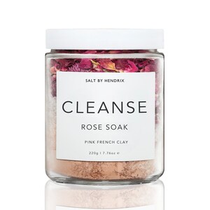 Salt By Hendrix Cleanse Rose Soak 220g