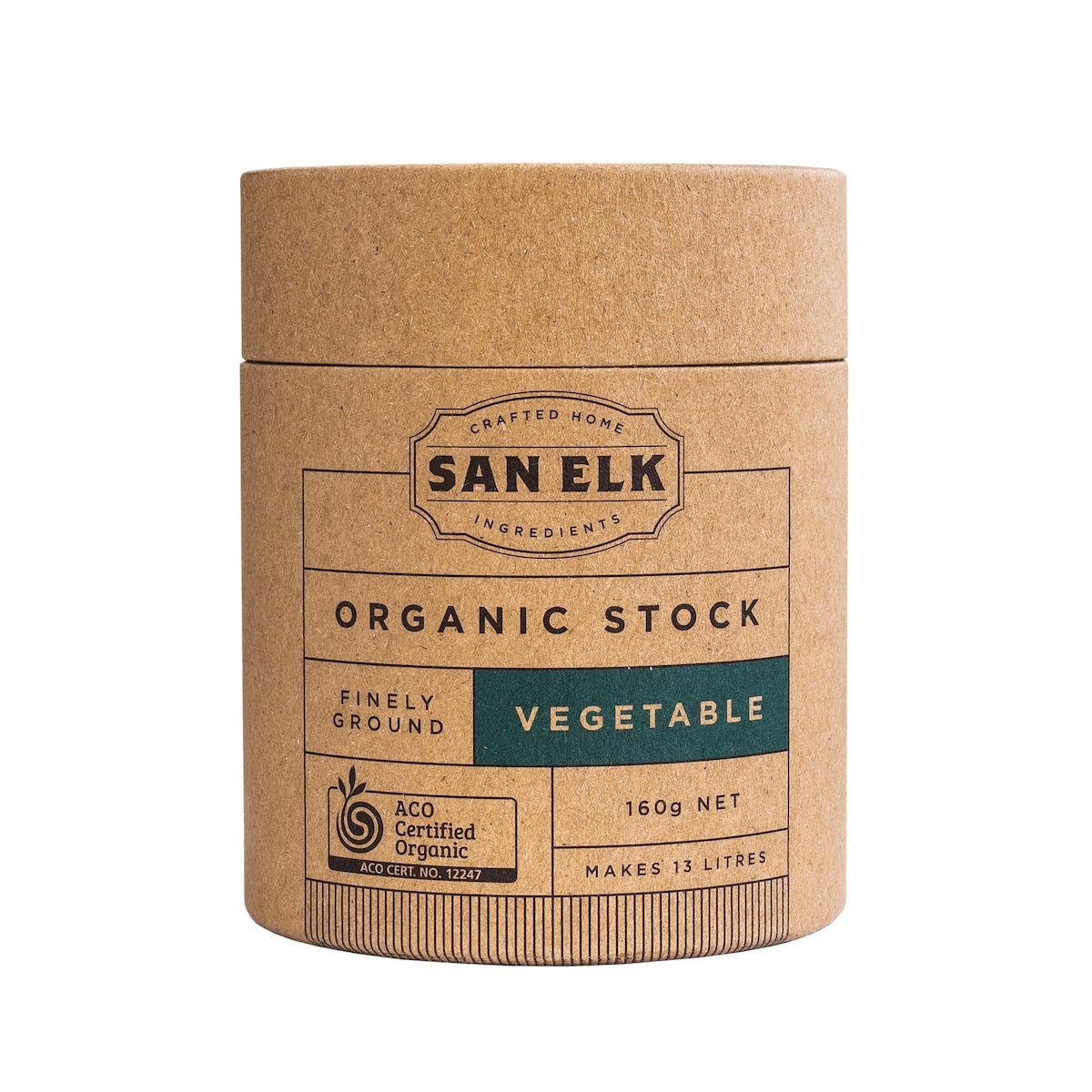 San Elk Certified Organic Vegetable Stock 160g