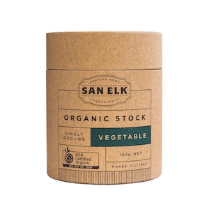 San Elk Certified Organic Vegetable Stock 160g