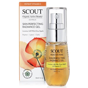 Scout Skin Perfecting Radiance Gel with Lilli Pilli Licorice Emu Apple & Vitamin C 30ml