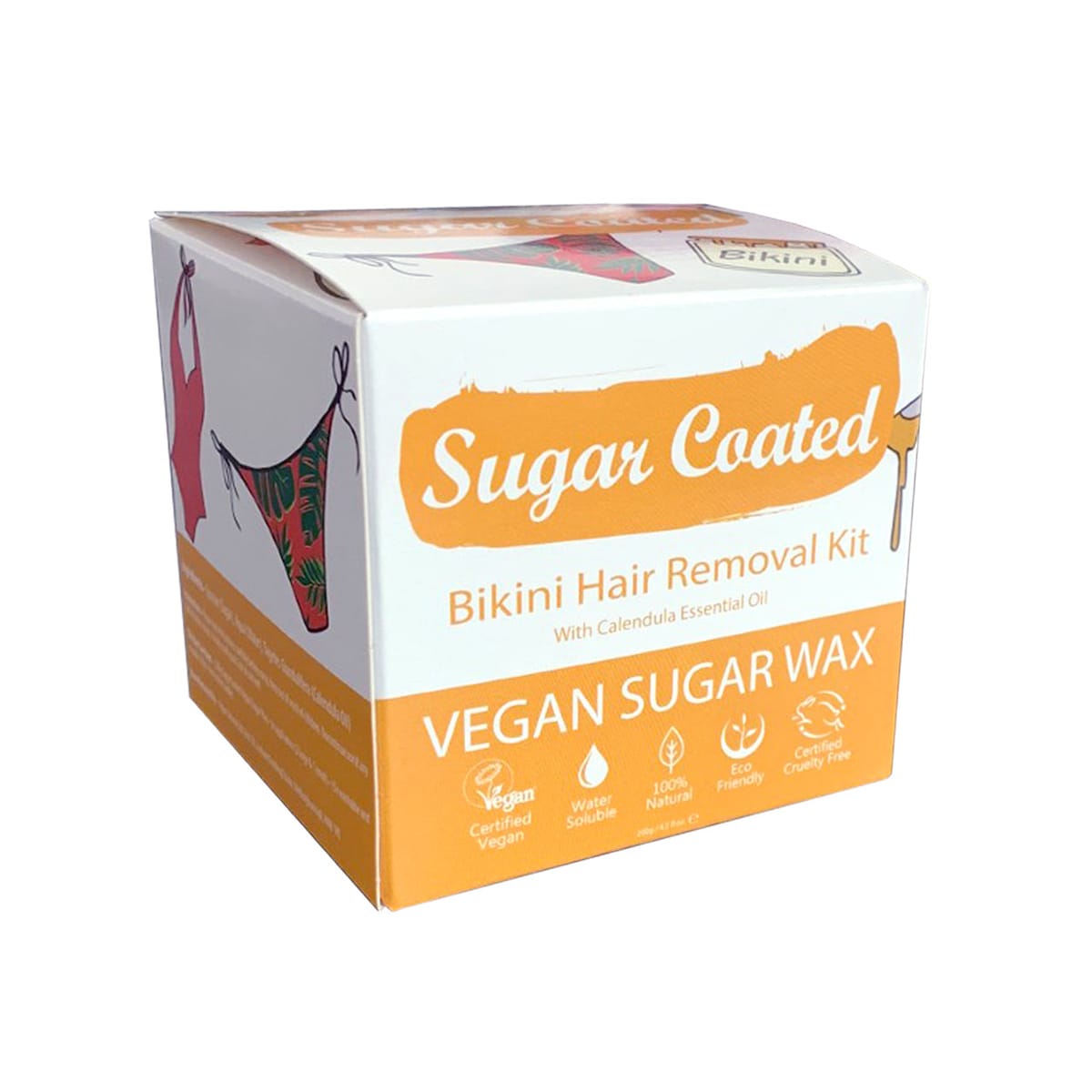 Sugar Coated Bikini Hair Removal Kit 200g