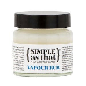 Simple As That Vapour Rub 50g