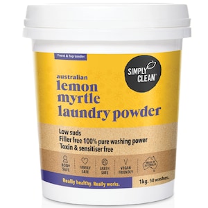 Simply Clean Lemon Myrtle Laundry Powder 1kg