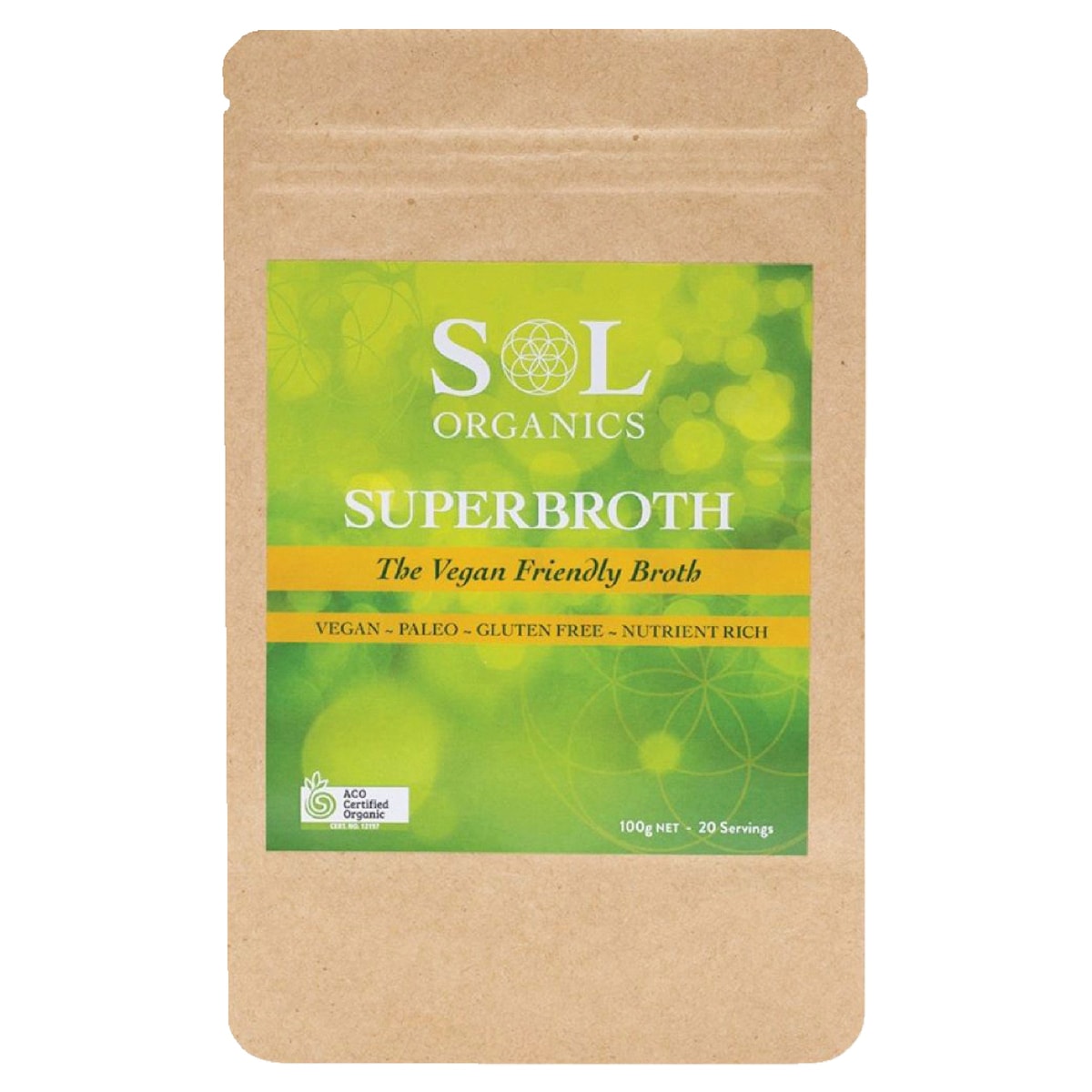 Sol Organics Vegan Friendly Superbroth 100g