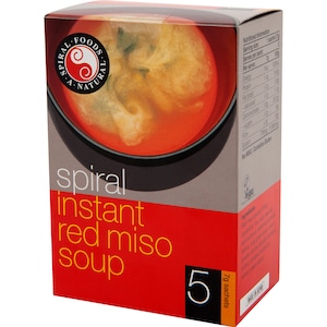 Spiral Instant Red Miso 5 x 7g