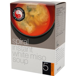 Spiral Instant White Miso 5 x 7g