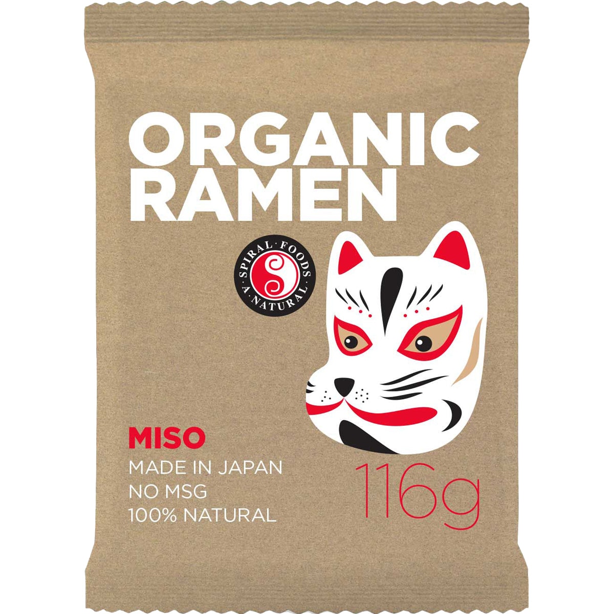 Spiral Organic Miso Ramen 116g