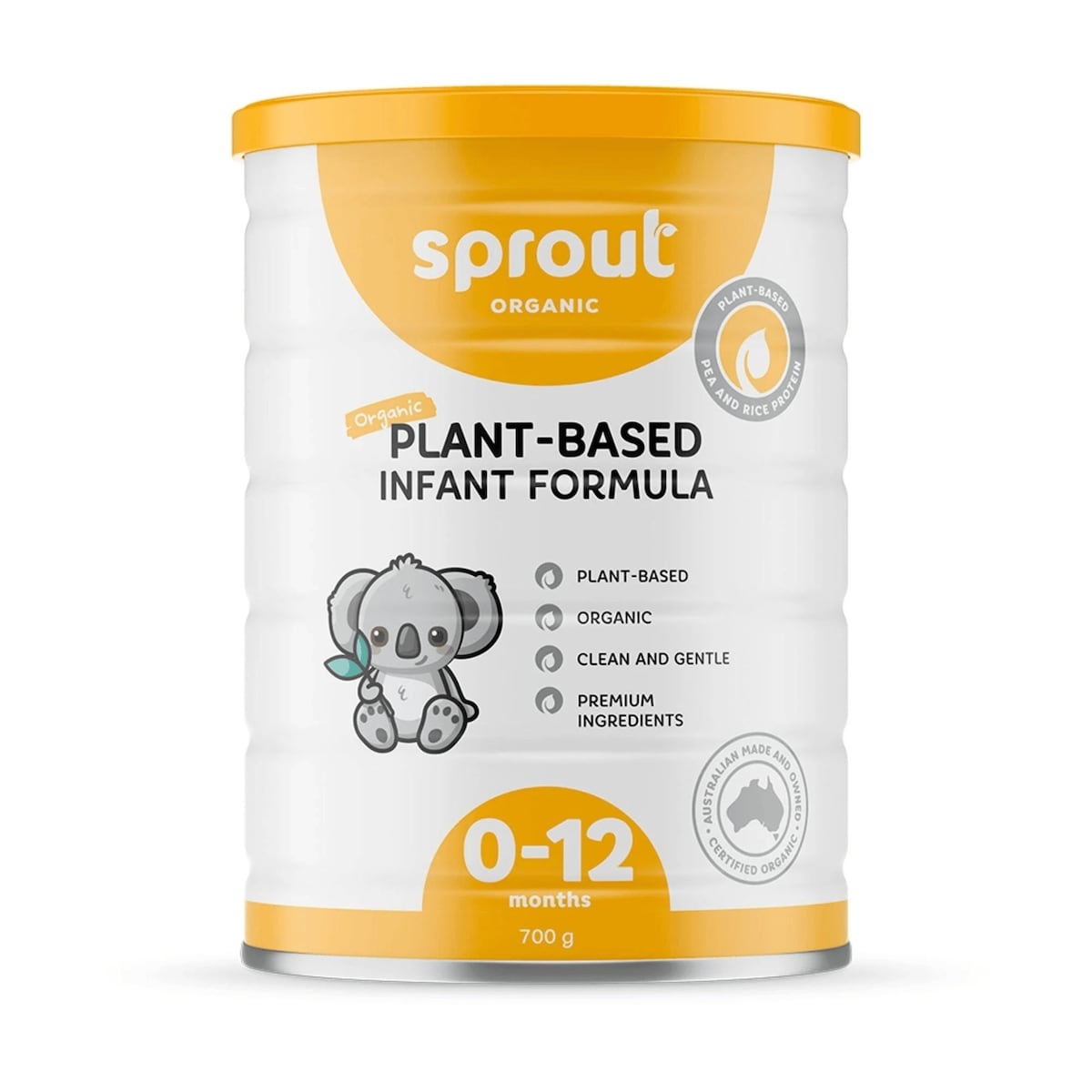 Sprout Organic Plant Based Organic Infant Formula 0-12 months 700g