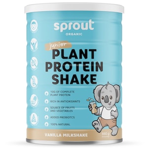 Sprout Organic Junior Plant Protein Shake Vanilla Milkshake 660g