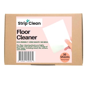 Strip Clean Floor Cleaner Sheets 30 Sheets