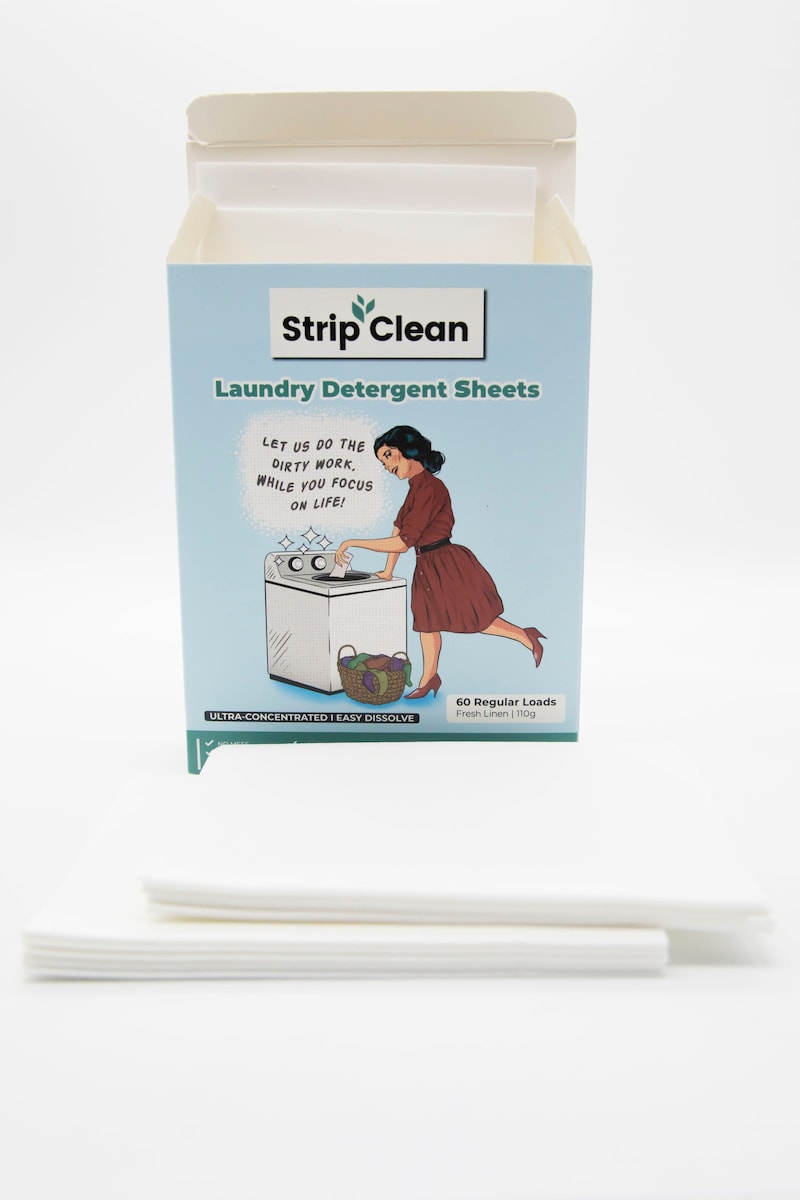 Strip Clean Laundry Sheets Fresh Linen 60 Loads