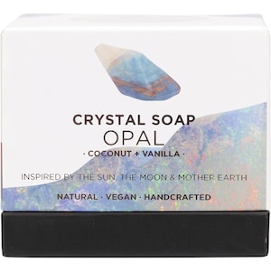 SUMMER SALT BODY Crystal Soap Opal Coconut and Vanilla 150g