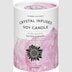 Summer Salt Body Crystal Infused Soy Candle Rose Quartz Salted Caramel