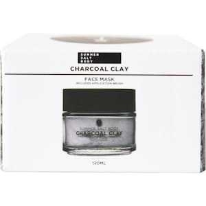 SUMMER SALT BODY Face Mask Charcoal Clay 120ml