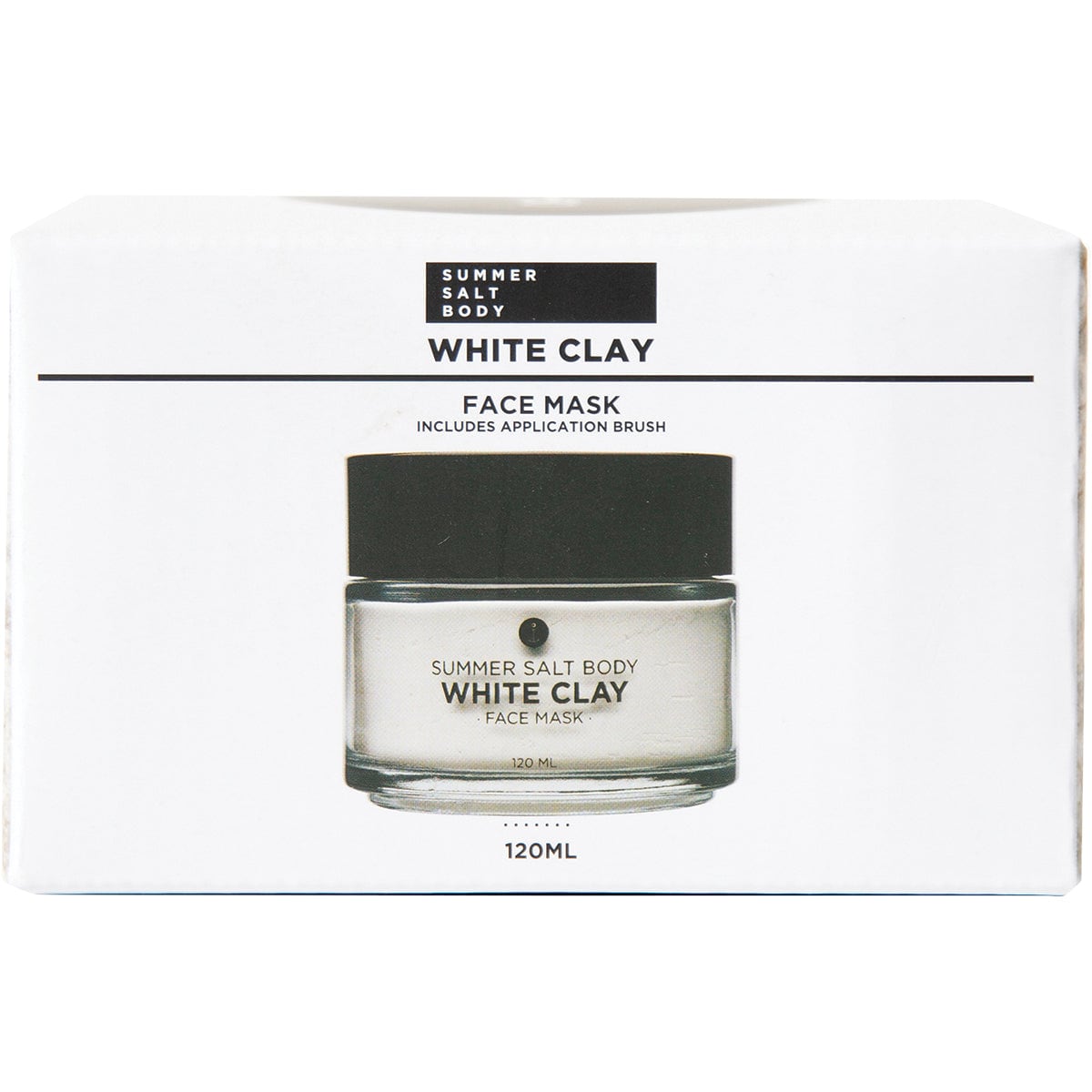 SUMMER SALT BODY Face Mask White Clay 120ml