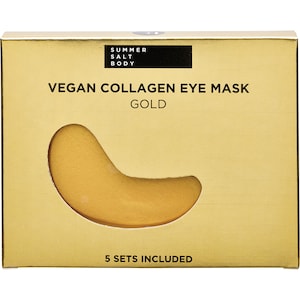 Summer Salt Body Vegan Collagen Eye Mask Set Gold 5 Pack