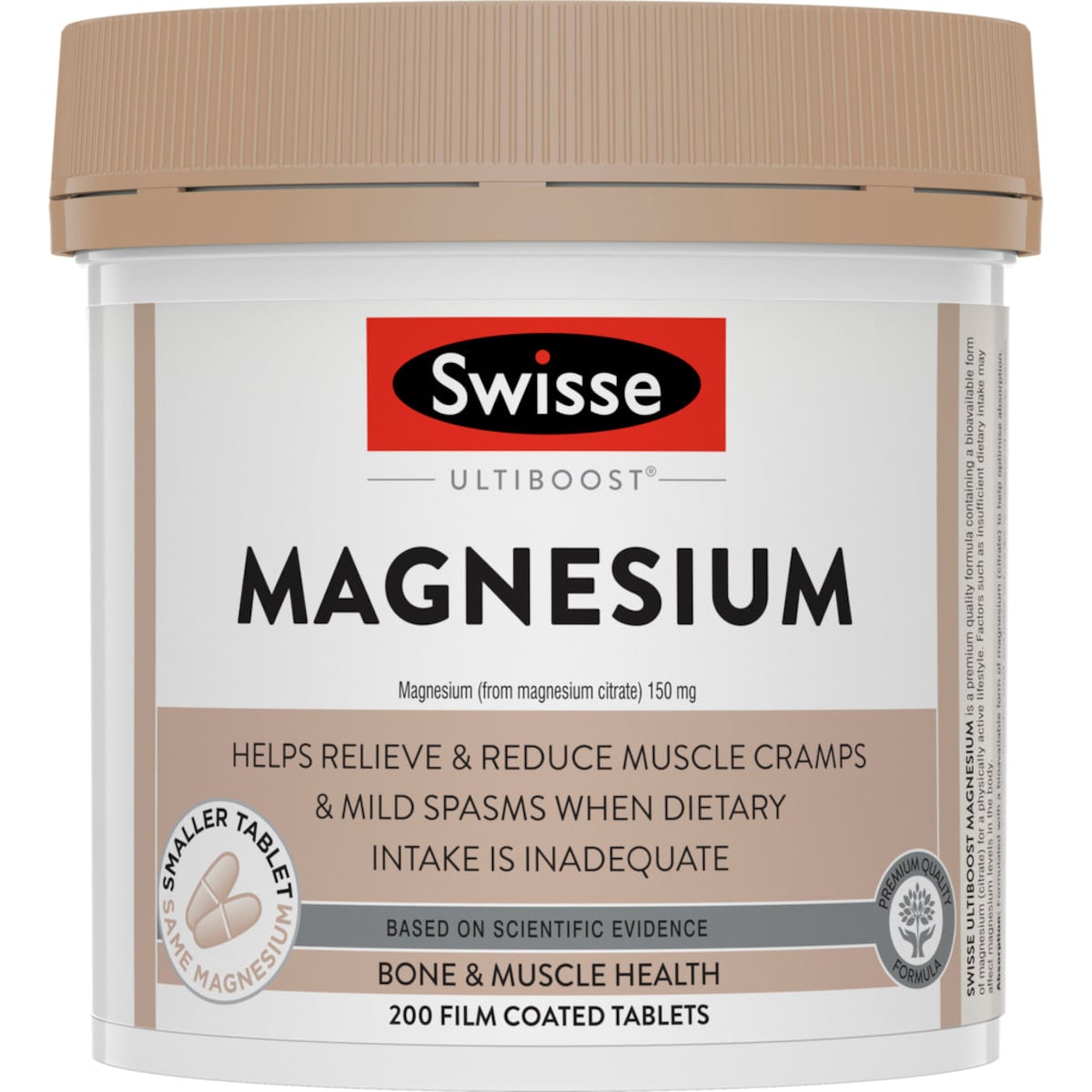 Swisse Ultiboost Magnesium 200 Tablets | Healthylife Australia