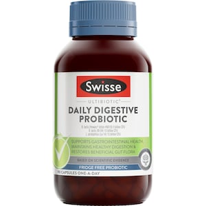 Swisse Ultibiotic Daily Digestive Probiotic 90 Capsules