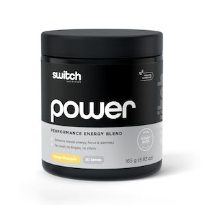 Switch Nutrition Power Performance Energy Pre-Workout Mango Pineapple 165g