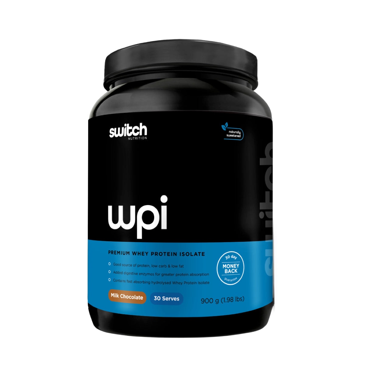 Switch Nutrition Whey Protein Isolate 95 Milk Chocolate 900g