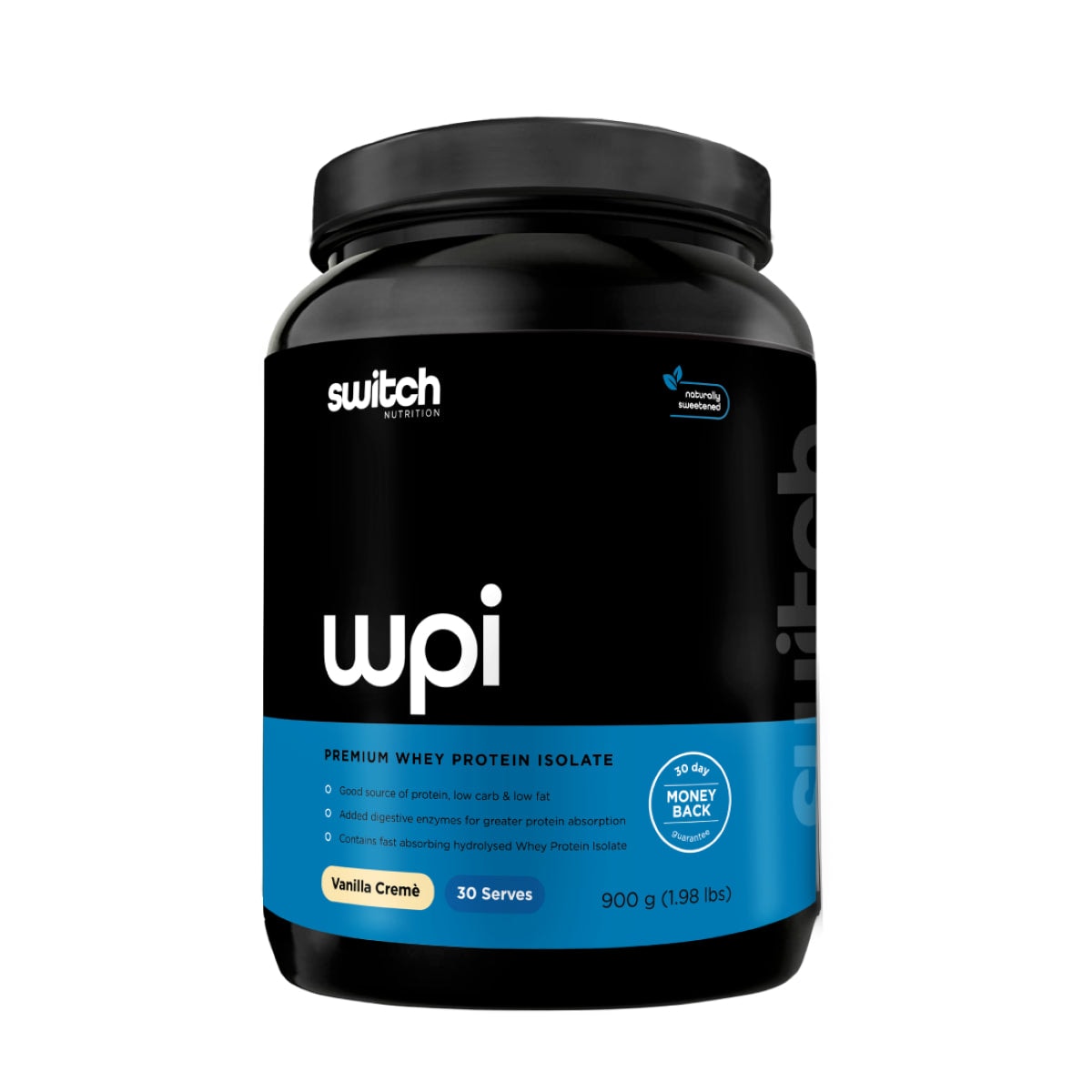 Switch Nutrition Whey Protein Isolate 95 Vanilla Crme 900g Australia