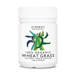 Synergy Natural Organic Wheat Grass 100g