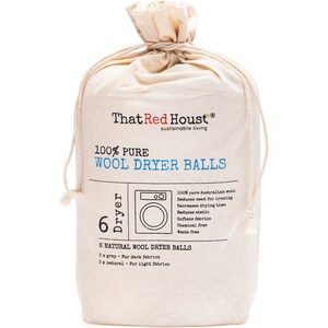 THAT RED HOUSE Wool Dryer Balls 100% Pure