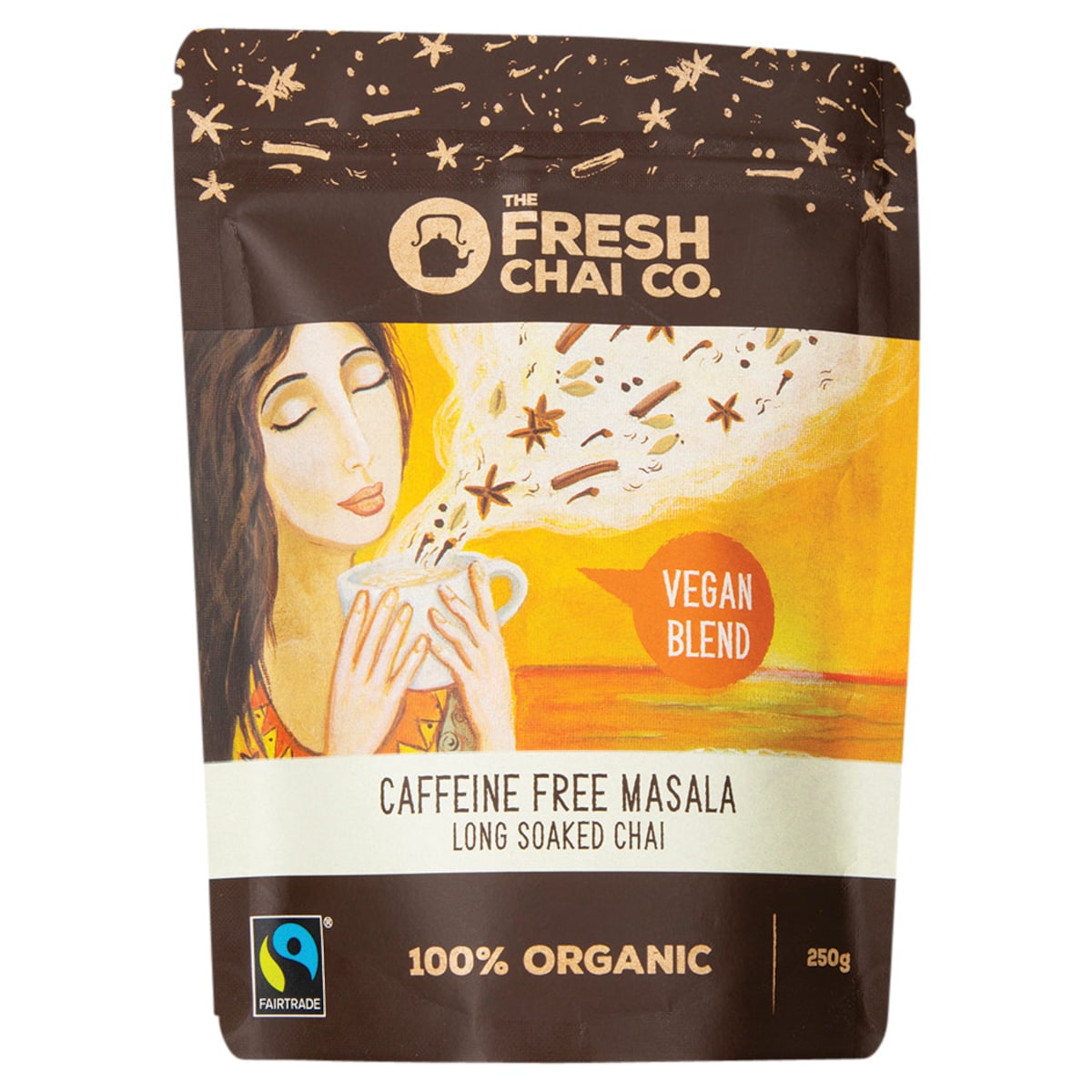 The Fresh Chai Co Vegan Caffeine Free Masala Blend 250g